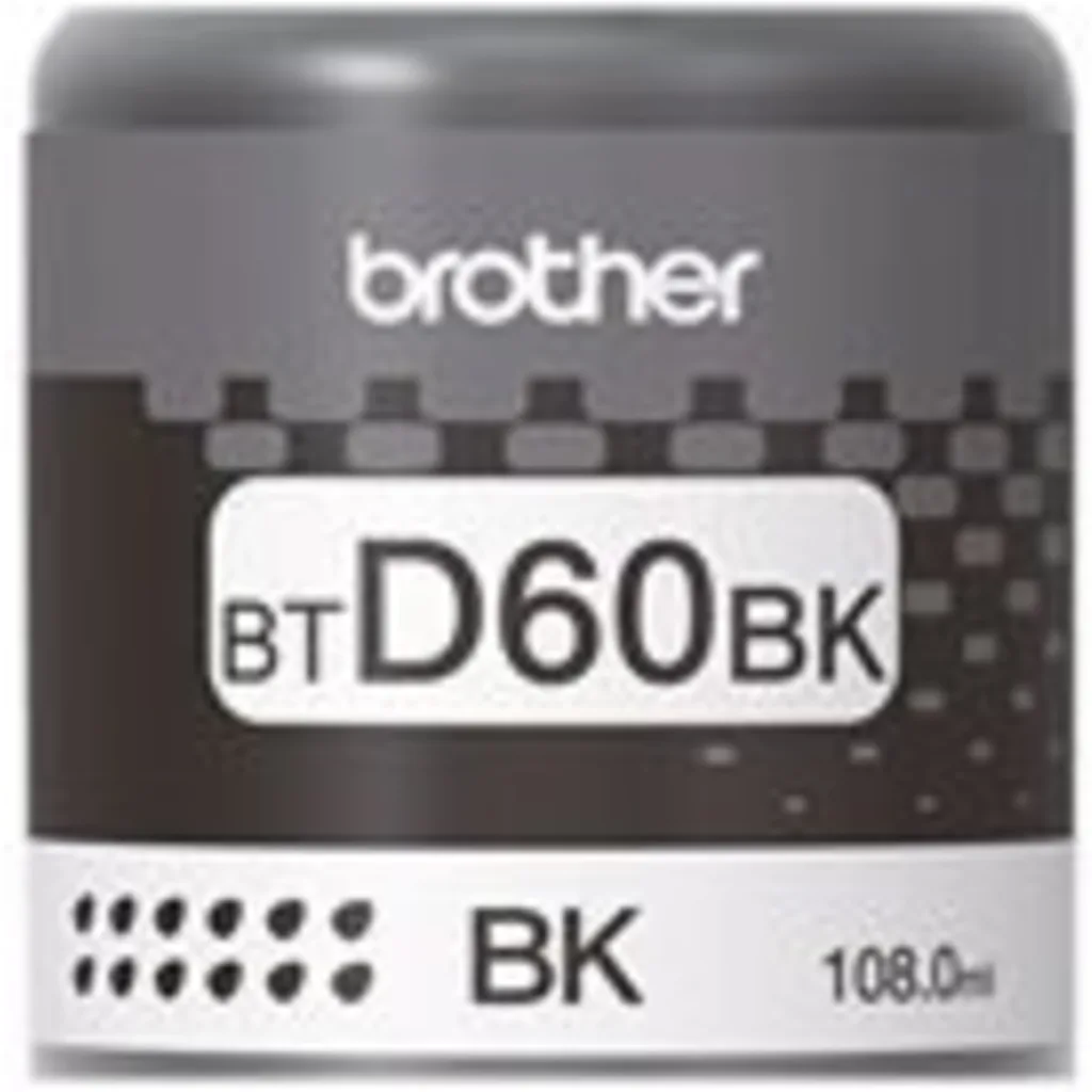 Imagen 1 de Botella de Tinta Brother BTD60BK Negra DCPT310 DCPT510W DPCT710 MFCT910D 6500Pág