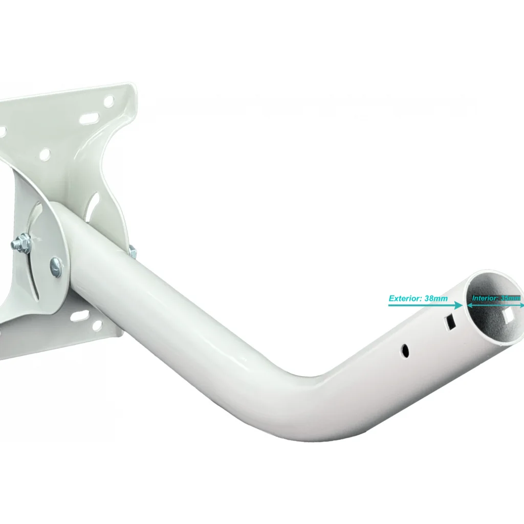 Imagen 4 de Soporte Ubiquiti 50cm para Muro Exterior Abatible UB-AM