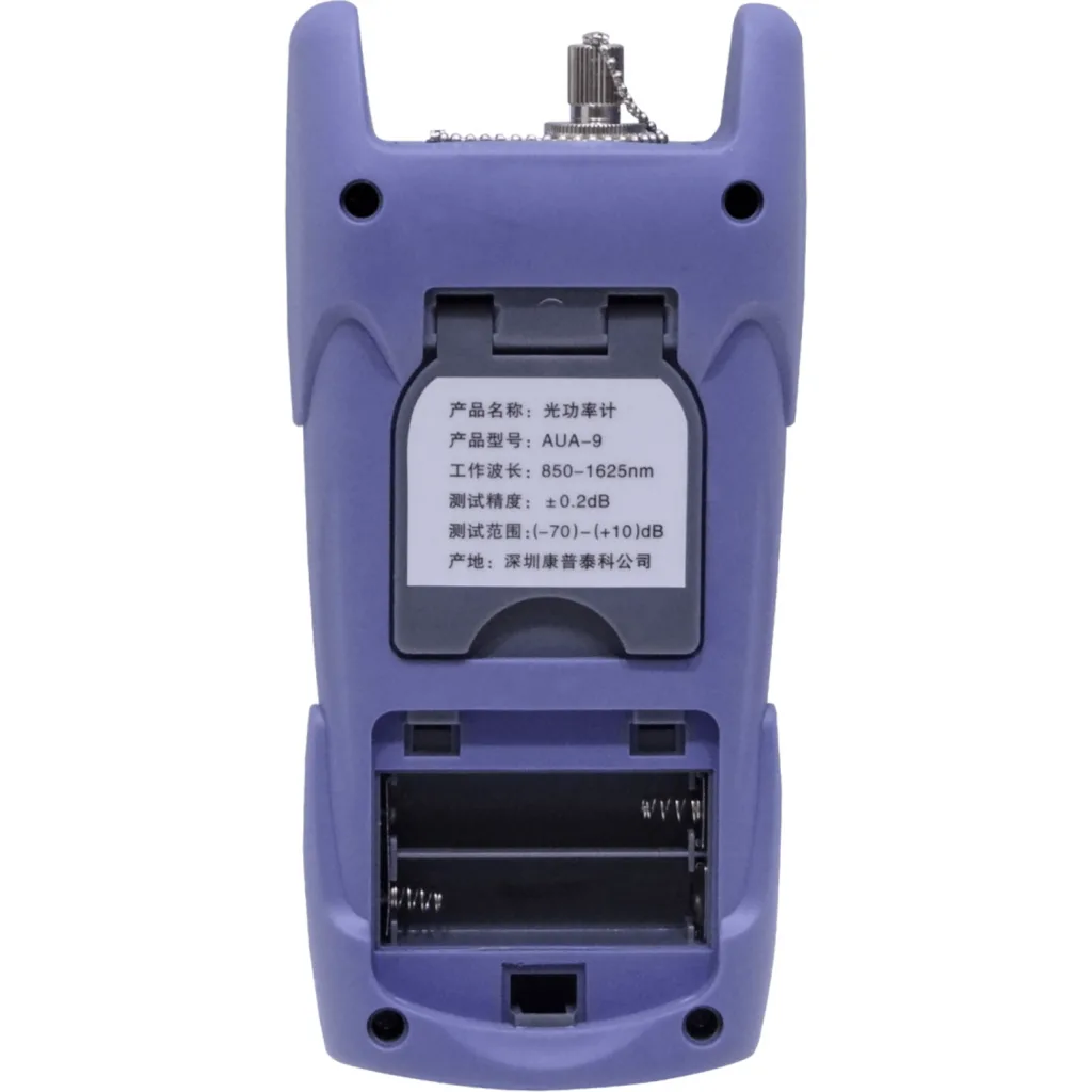 Imagen 1 de FC/ST/SC 2.5mm Medidor Potencia Optica req/3-AA 850-1625nm Bols