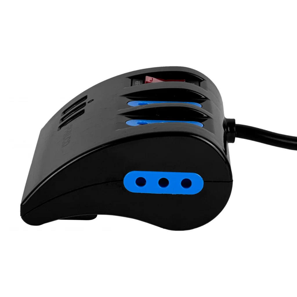 Alargador Eléctrico 3 Tomas + 2*USB 1*USB-C 1.5mts Color Negro - Philco 2044N