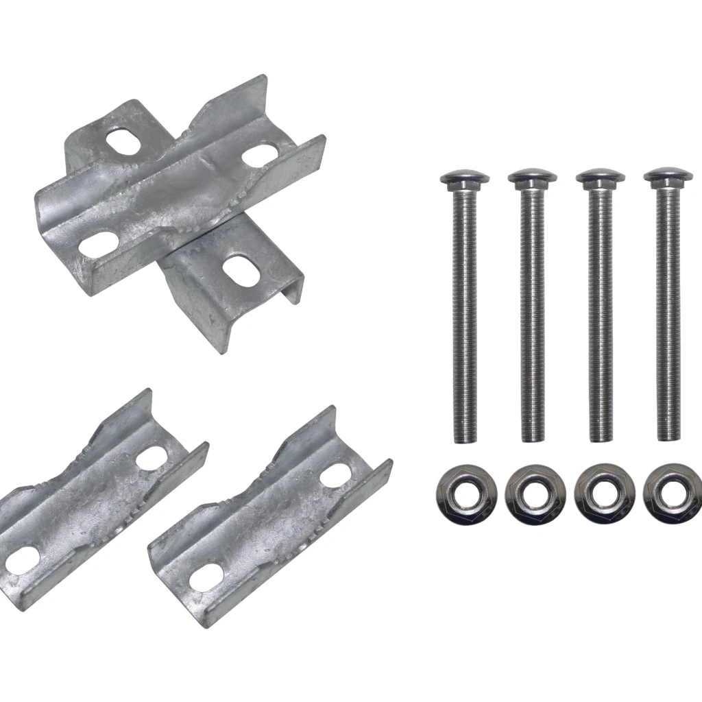 Imagen 2 de Abrazadera Horizontal-Vertical Galvanizada Hasta-2-Pulgadas
