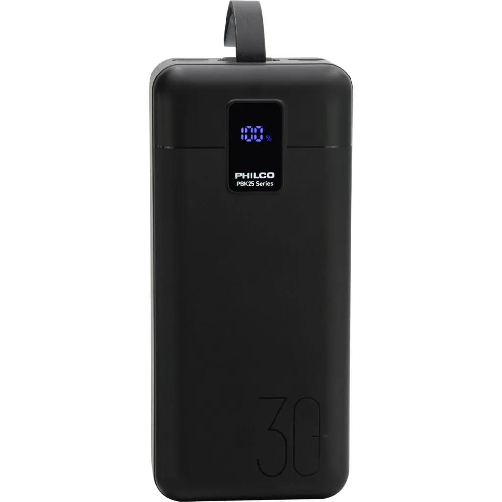 PBK25-30K POWERBANK 30.000MAH / PD 22.5W BLK