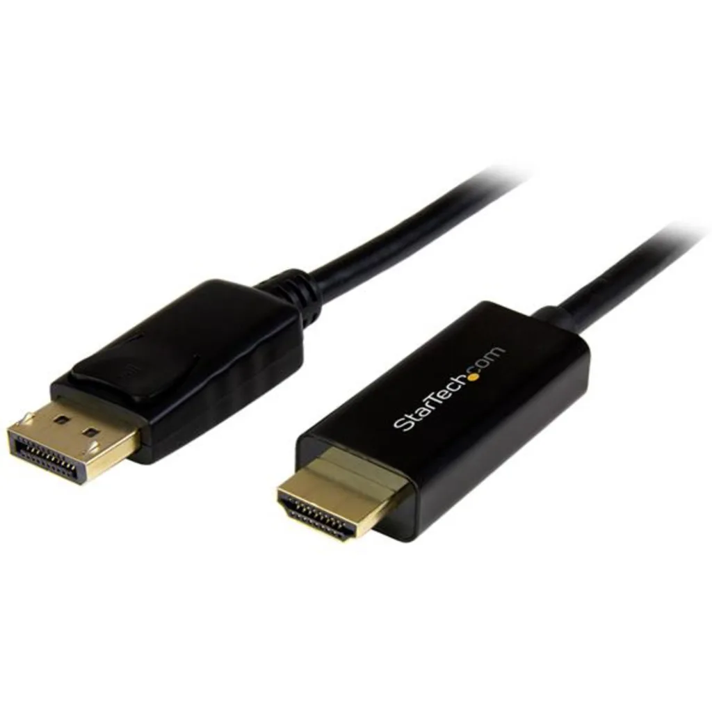 Cable Adaptador DisplayPort a HDMI 4K 1920x1200 30Hz Pasivo 3mt Negro - StarTech