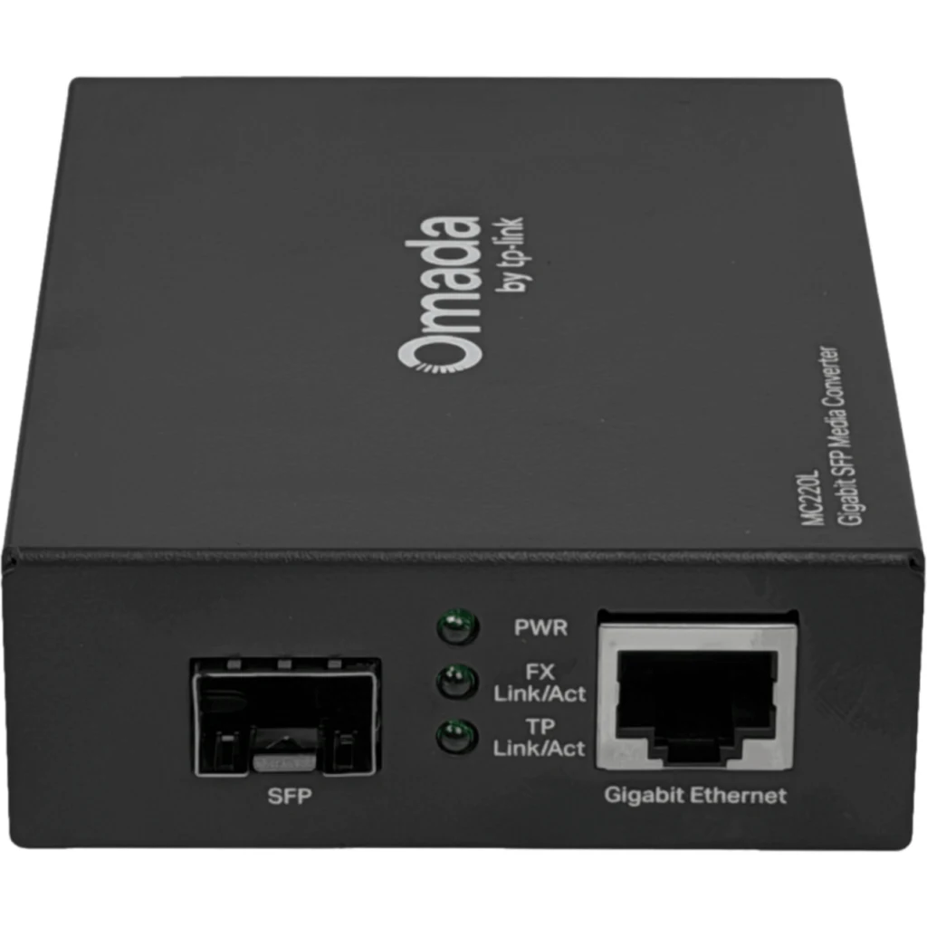 Imagen 5 de Convertidor de Medios TP-LINK 1-SFP 1-1000-RJ45 Ethernet Gigabit Plug-5.5x2.1mm