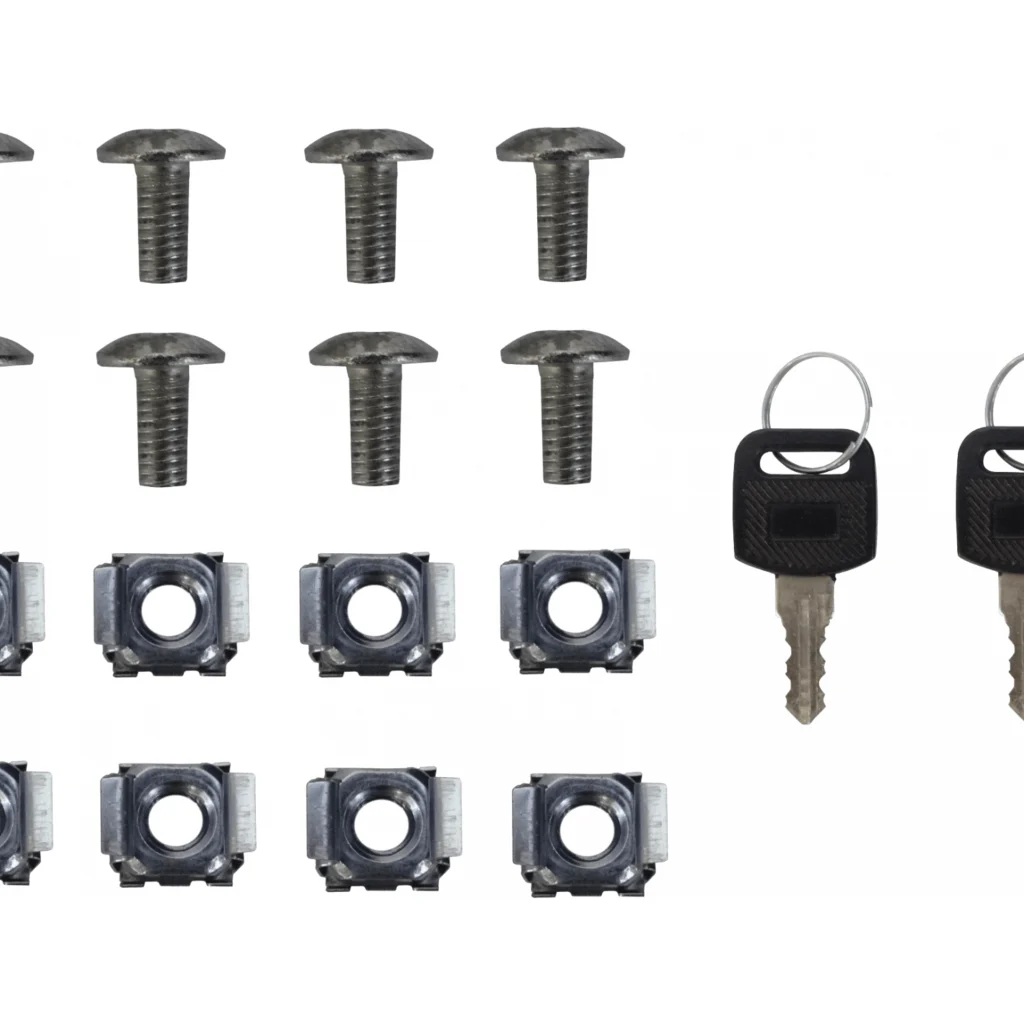 Imagen 3 de Gabinete Pared Linkmade 18U 60cm de Fondo inc-2U-M6 Rack Color Negro