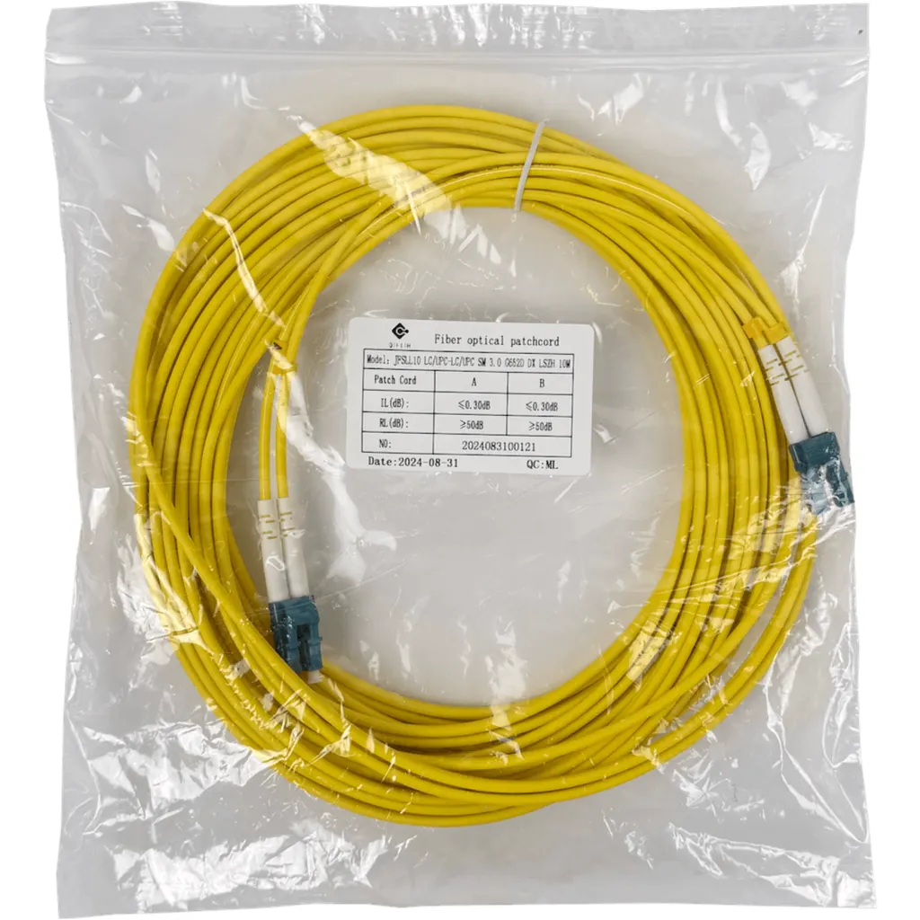 Imagen 2 de Cable Fibra LC-LC Monomodo SM Duplex 3mm 9/125um Jumper 3.0mm 9/125U