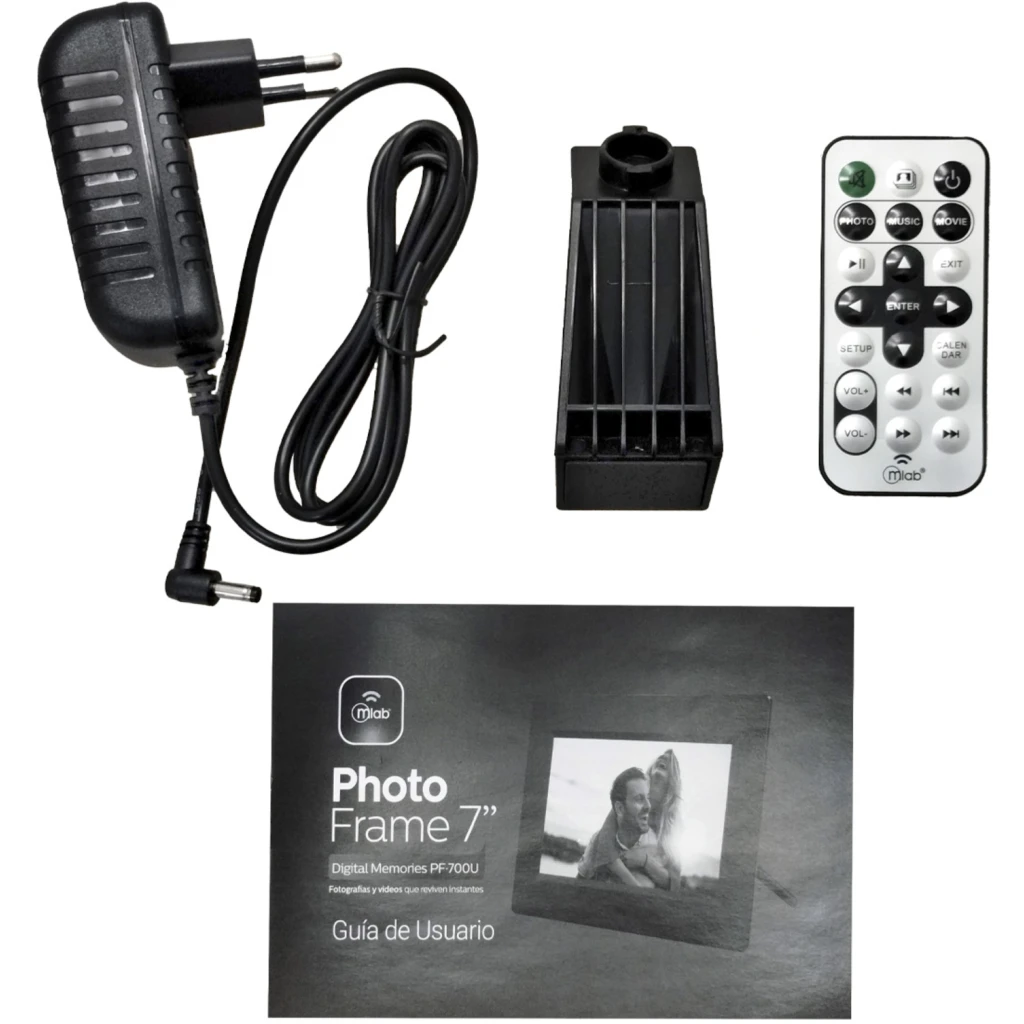 Imagen 4 de MLAB MARCO DIGITAL 7" USB/SD PHOTO FRAME BLACK PF-700U