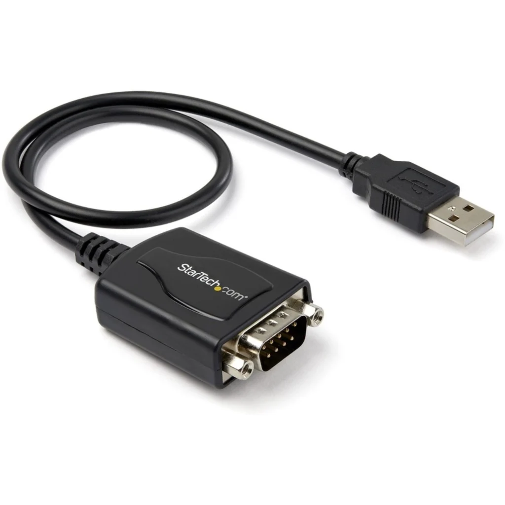Cable 1.8m USB a Puerto Serie Serial RS232 con Retención del Puerto COM