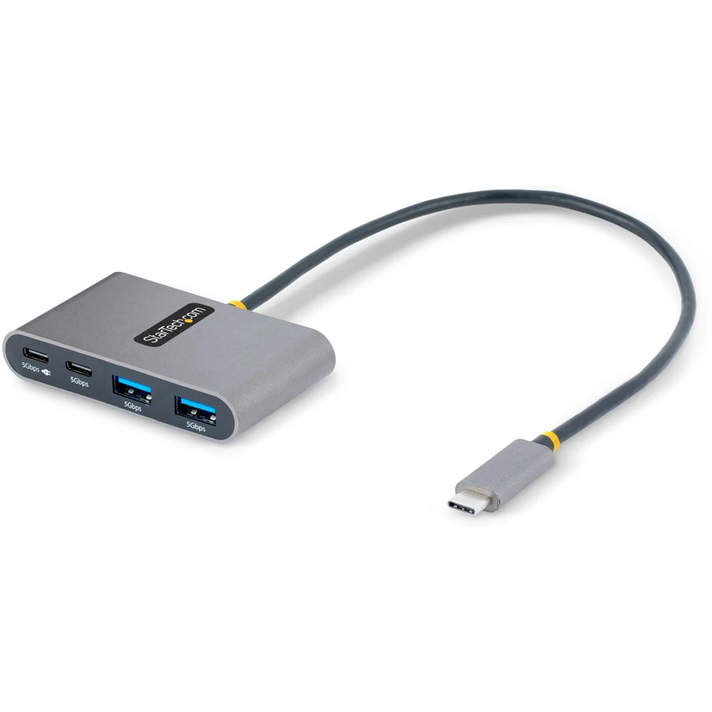 HUB USB StarTech, USB-C a Puertos 2*USB-A 2*USB-C 5Gbps con 100W PD