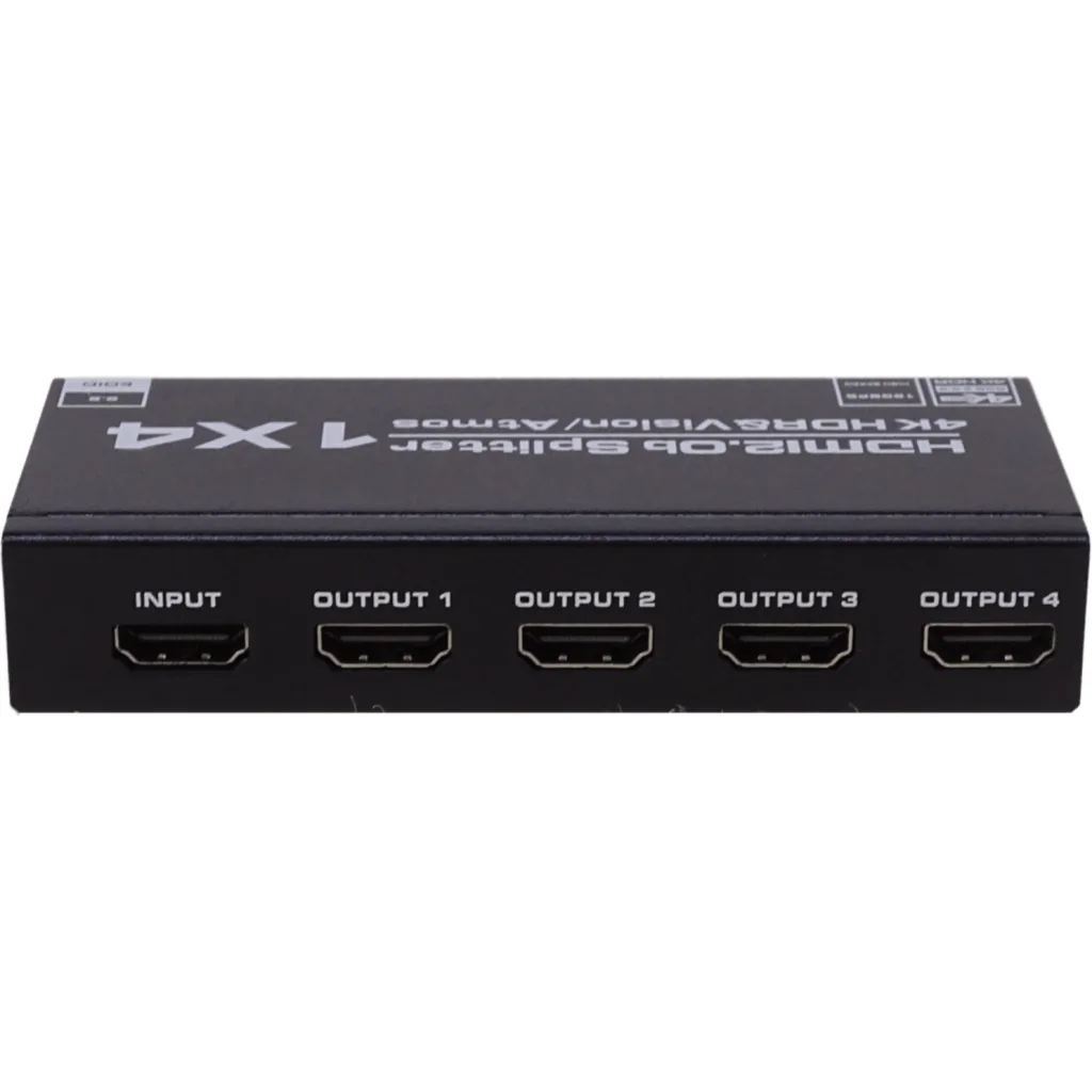 Imagen 1 de Splitter 1x4 HDMI 4K 60Hz 1-in 4-out 2.0 inc-5V-2.1A