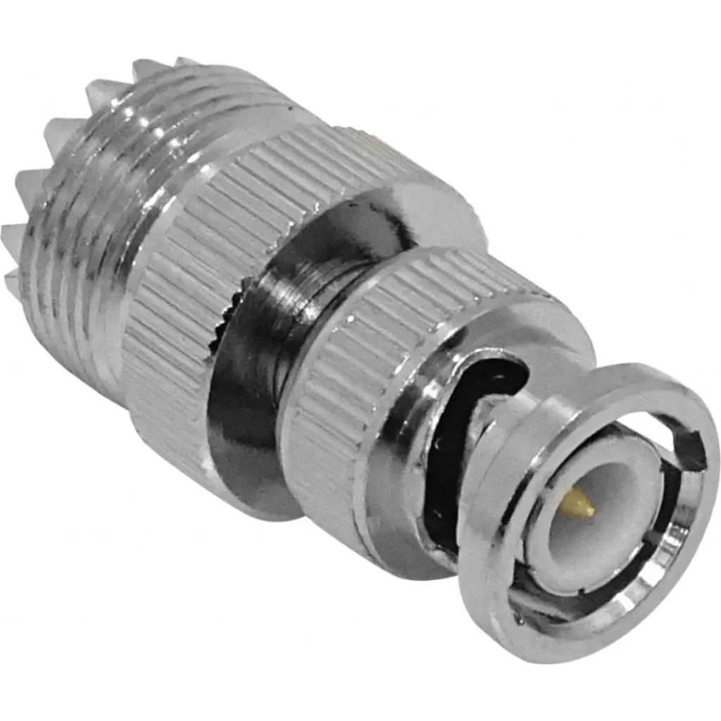 Imagen 1 de BNC-Macho UHF-Hembra/PL259-Hembra Adaptador Copla Coaxial
