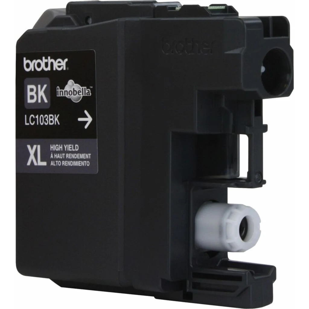 Imagen 2 de Cartridge Brother LC103BK Negro para DCP J152/MFC J245/J285/J450/J4510, 600Pág