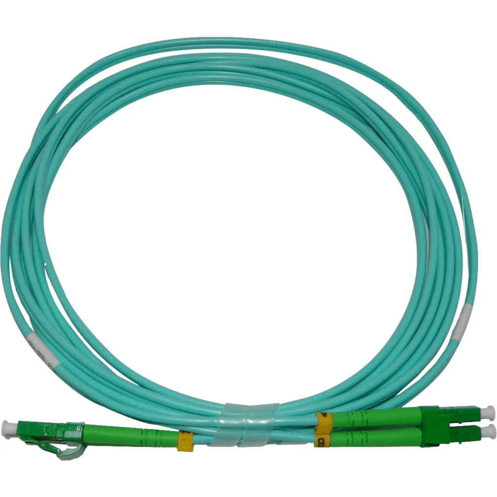 3mt LC/APC-LC/APC OM3 Multimodo MM Duplex Jumper Fibra LSZH