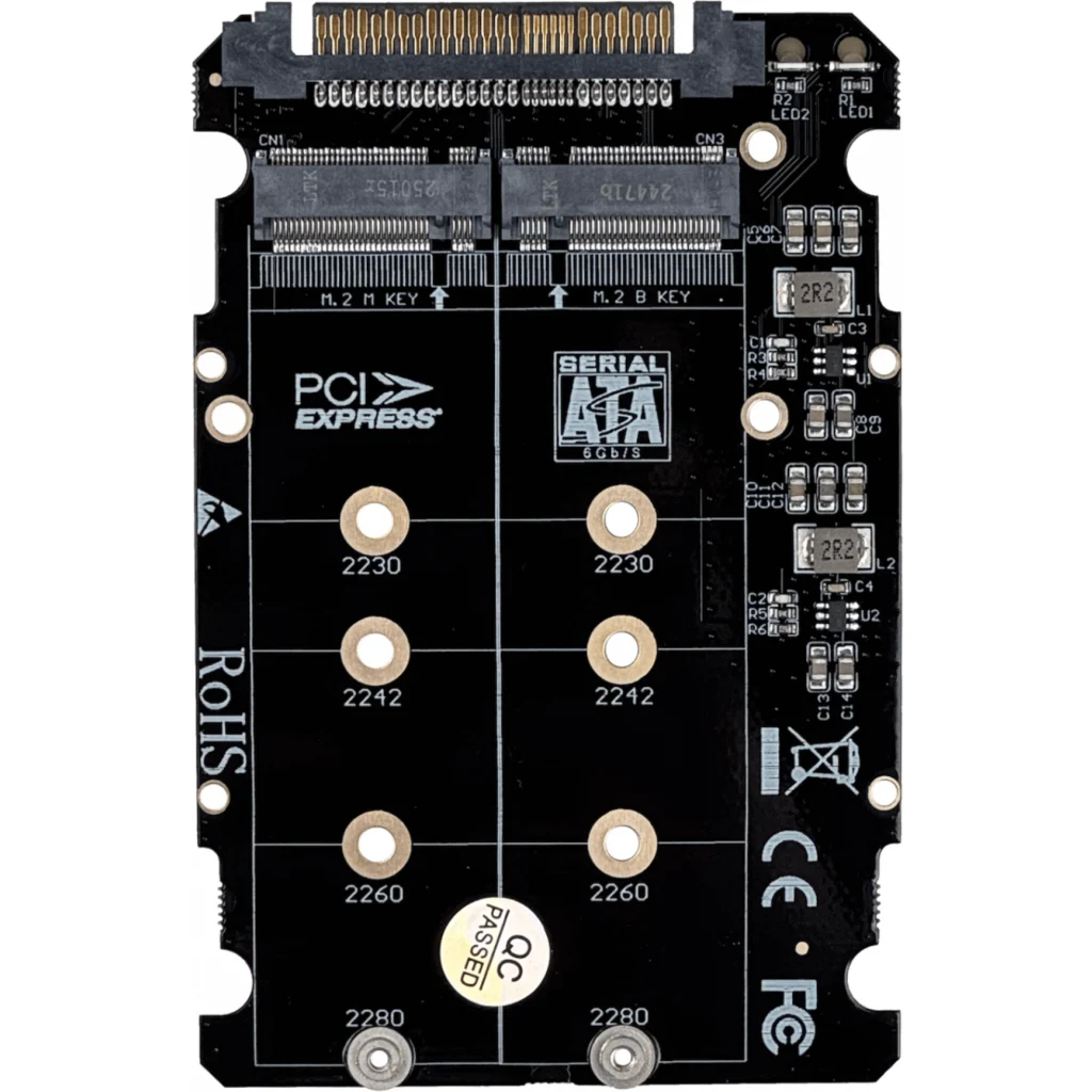 Imagen 2 de Adaptador M.2 SSD a U.2 SFF-8639 1-NVME 1-NGFF
