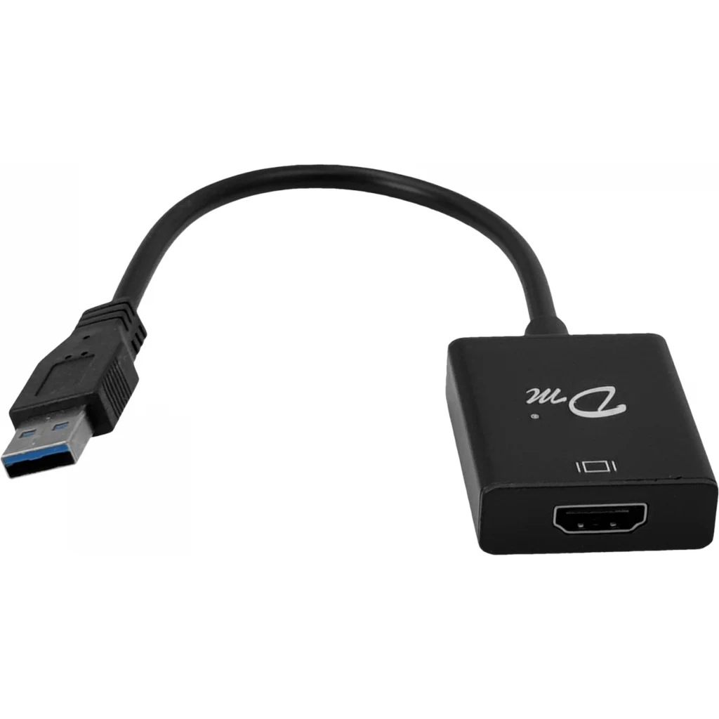 Imagen 1 de Adaptador de Video USB v3.0 Macho a HDMI Hembra, Full HD 1080p 60Hz - Ezerox