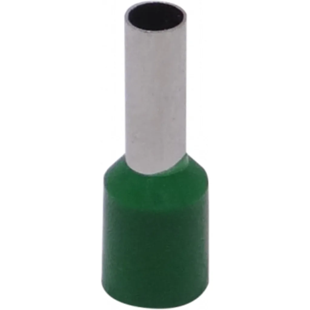 Imagen 2 de Verde 4,0mm2 9/16mm 100-unid AWG12 Ferrules Terminal Aislado Crimpeabl