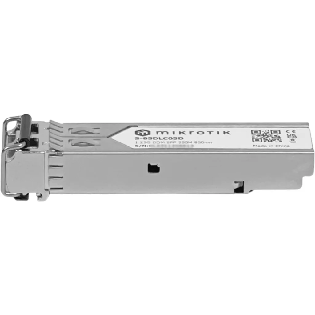 MIKROTIK 2-LC MM 550MT 850NM MODULO SFP 1,25GBPS GIGABIT FIBRA OPTICA