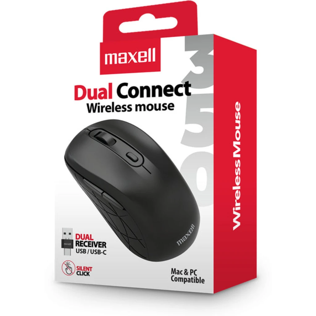 Imagen 2 de Mouse inalambrico USB-C Maxell MOWL-USB-C NANO