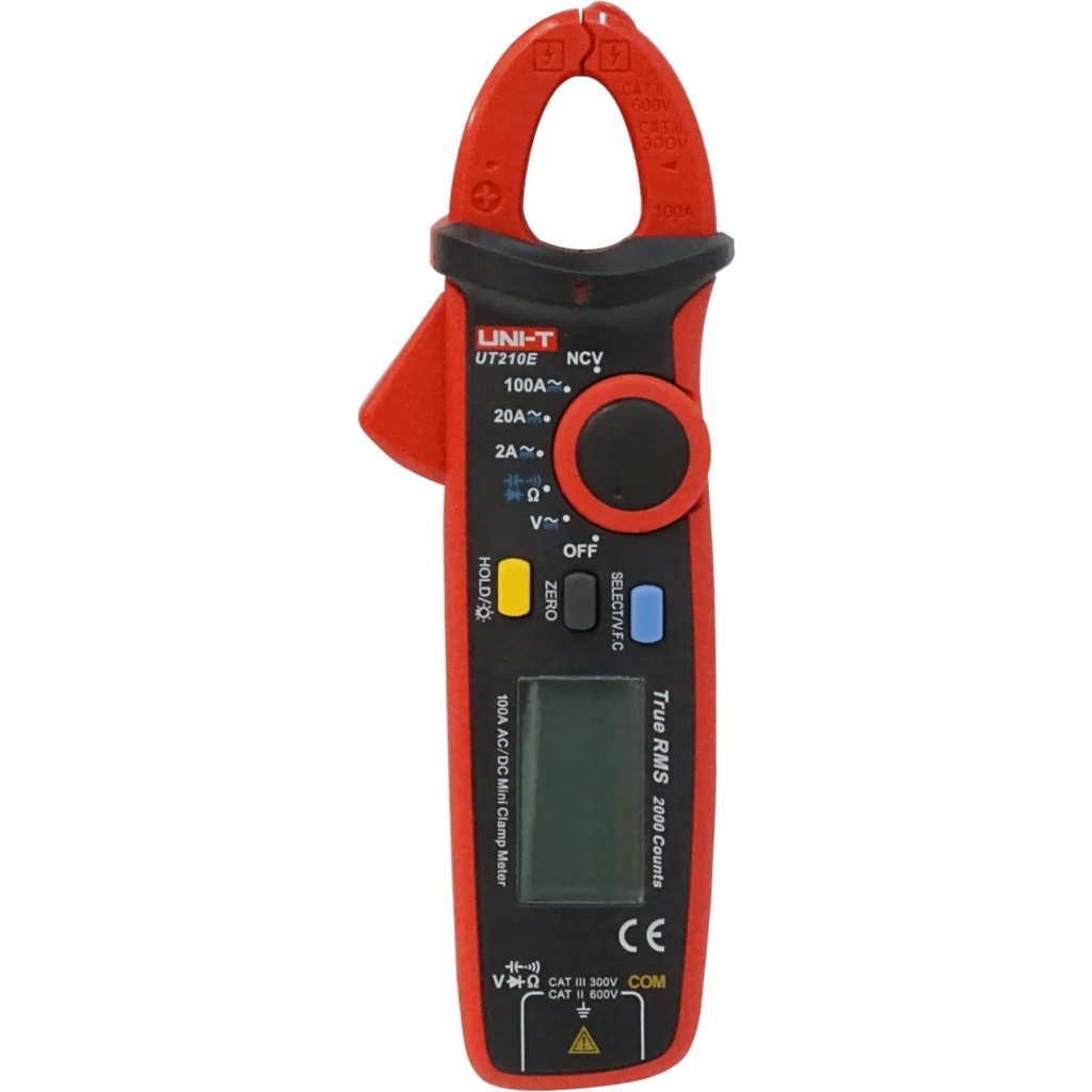 Imagen 4 de UNI-T Multitester Amperimetro inc-2xAAA 400A 600VAC Jaw-17mm