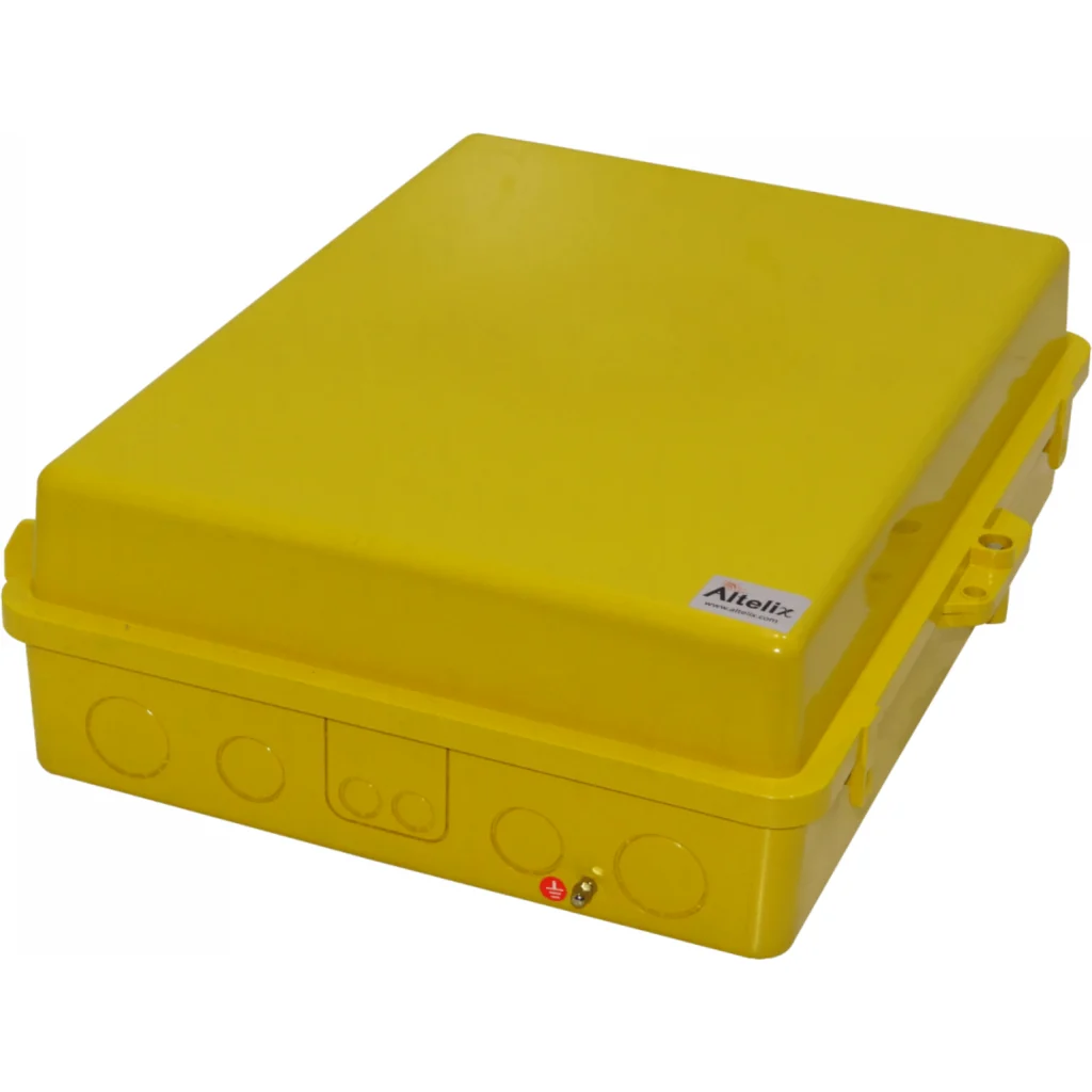ALTELIX Amarilla 432x355x152mm IP55 Caja Exterior NEMA3 PC+ABS