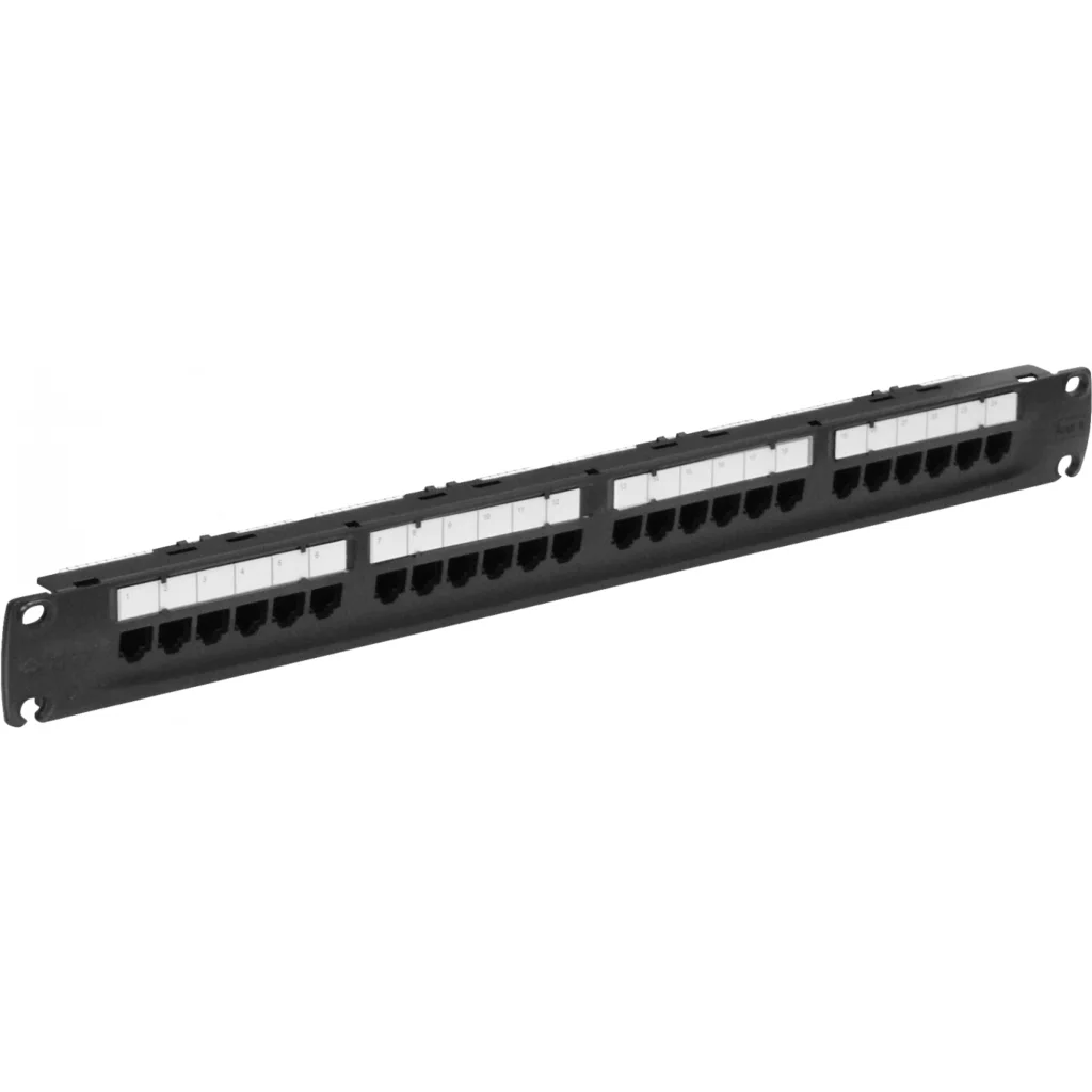 Imagen 2 de FURUKAWA 24-RJ45 Cat6 U/UTP Multilan 24AWG Patch Panel 1U 35030015