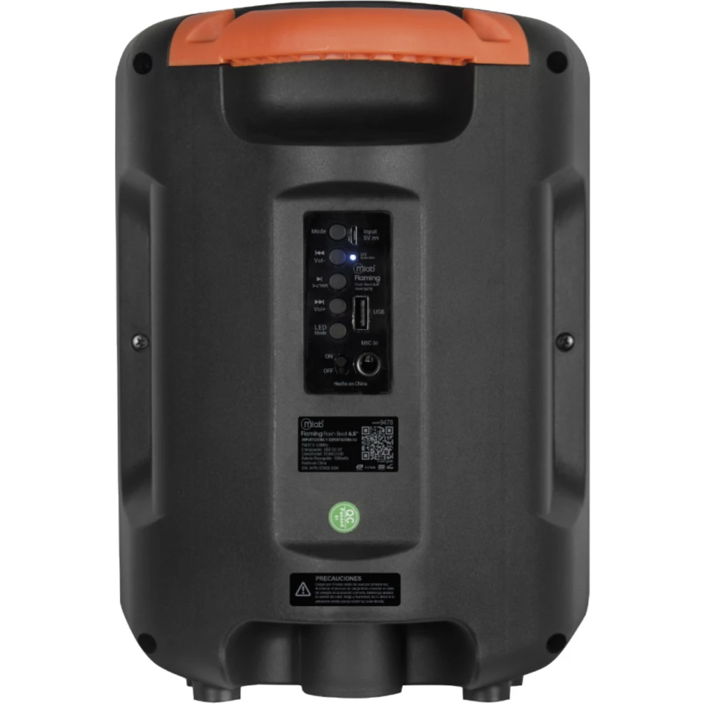Imagen 2 de MLAB PARLANTE FLAMING FLASH BEAT 6,5"
