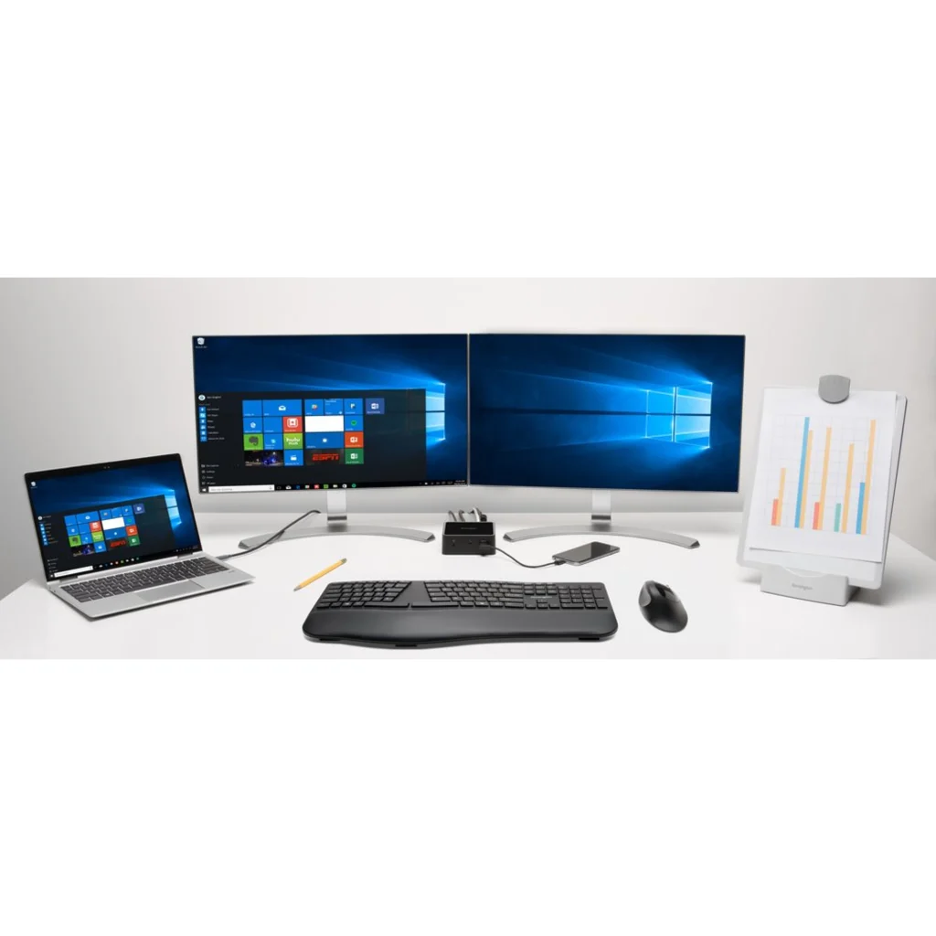 Imagen 9 de Mouse Ergonómico Inalámbrico Kensington Pro Fit, Óptico 1600DPI 5 botones Negro