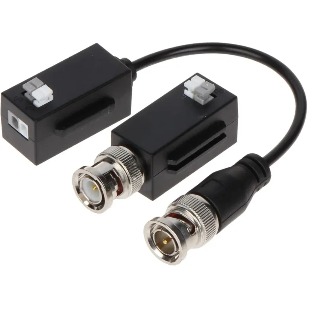 Balun Pasivo Dahua® 1CH Con Cable 4K 1 Con BNC - DH-PFM800B4K