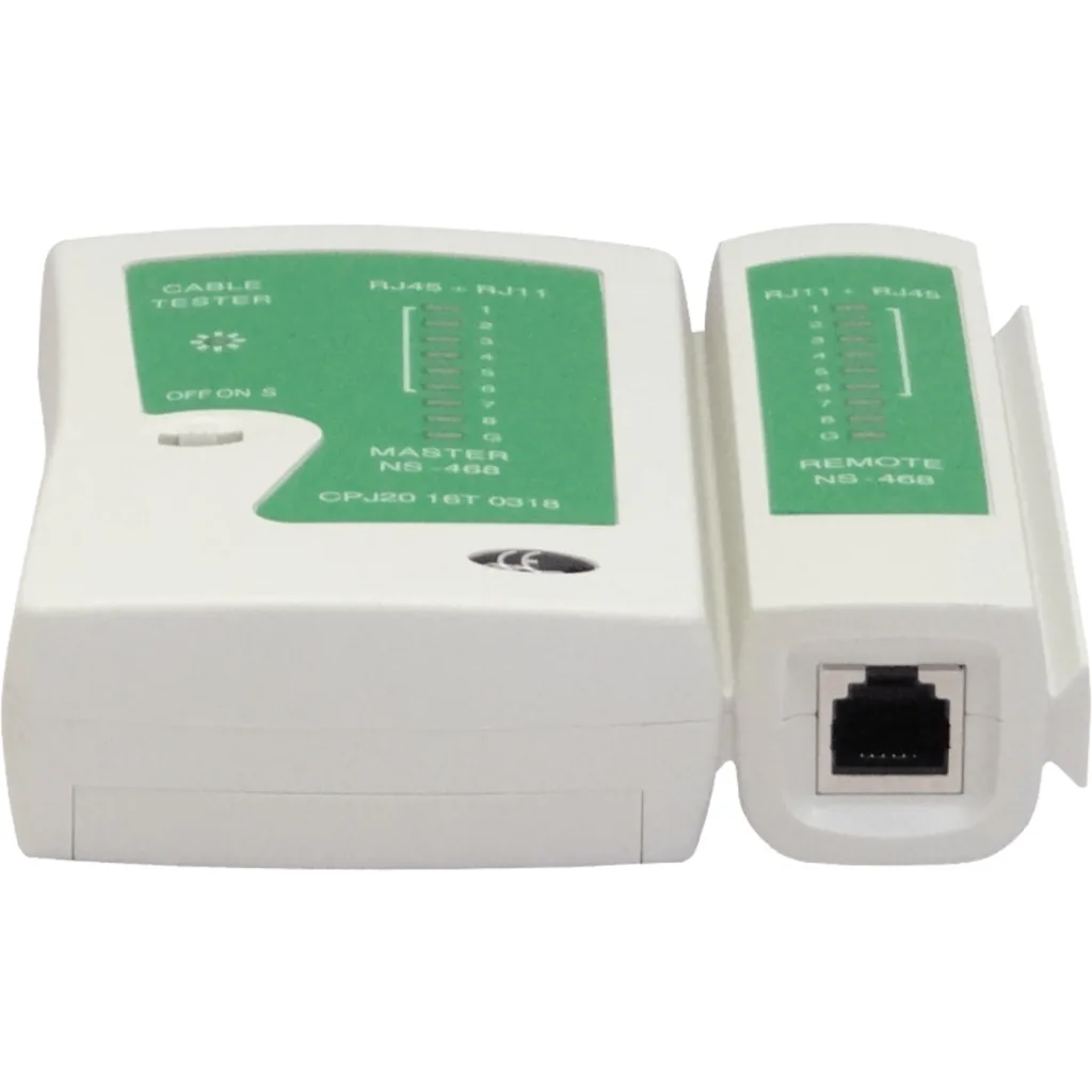 Imagen 5 de Tester RJ45 NS-468, RJ11 RJ12 RJ14 RJ25 8p8c 6c6c 6p4c 6p2c (req-Bat9V)