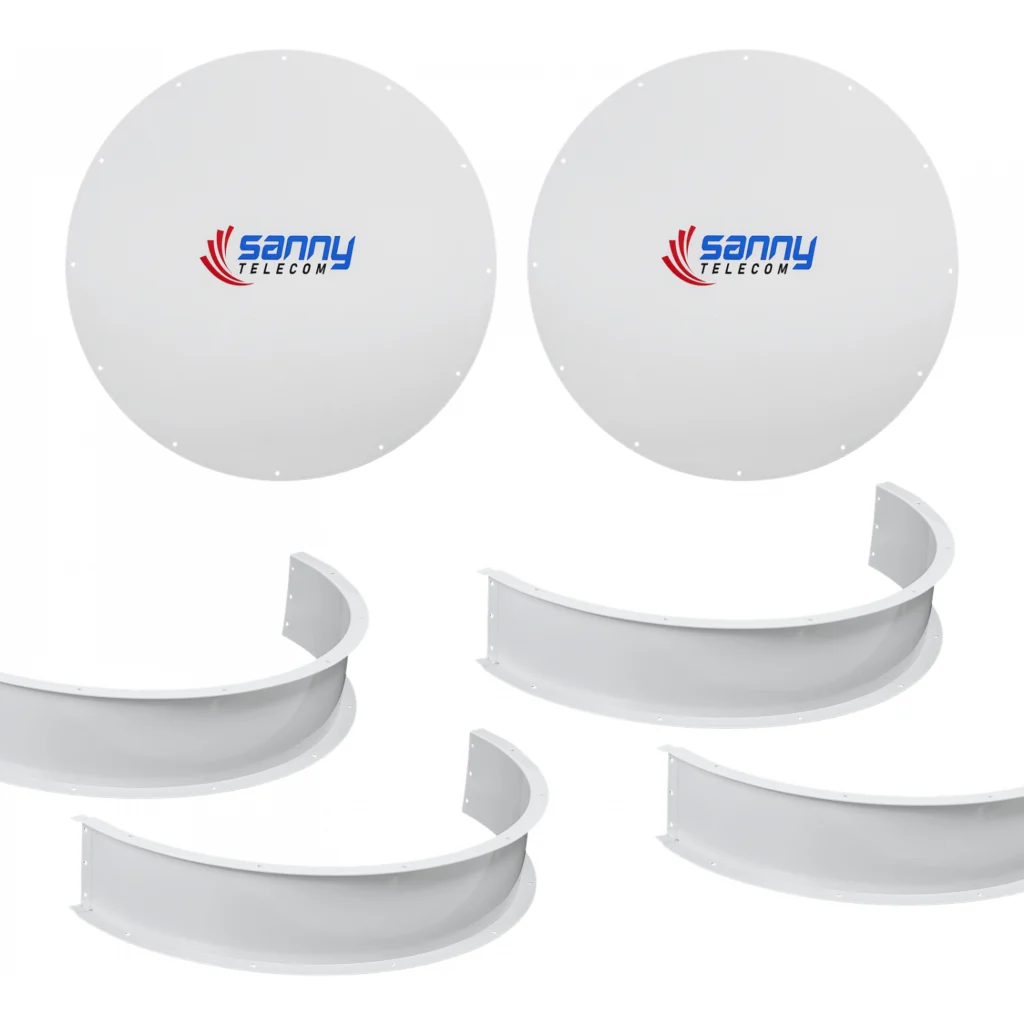 Imagen 1 de SANNY 2-unids Plano 650mm 2-Pies Tapa Cupula Escudo Radome p/DISH-5G30