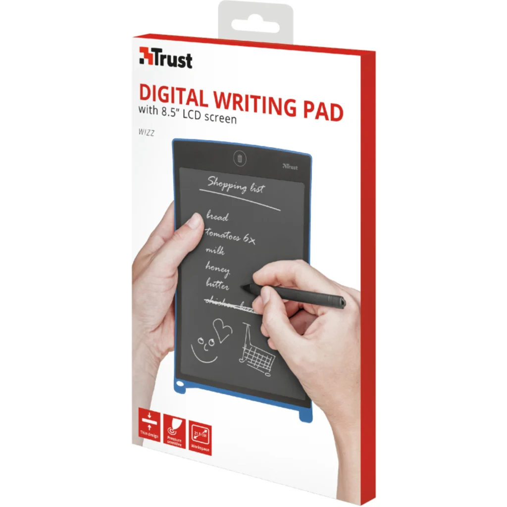 Imagen 6 de Panel Digital Trust Wizz, Interactivo de 8.5" 12.5*17.5cm Color Negro
