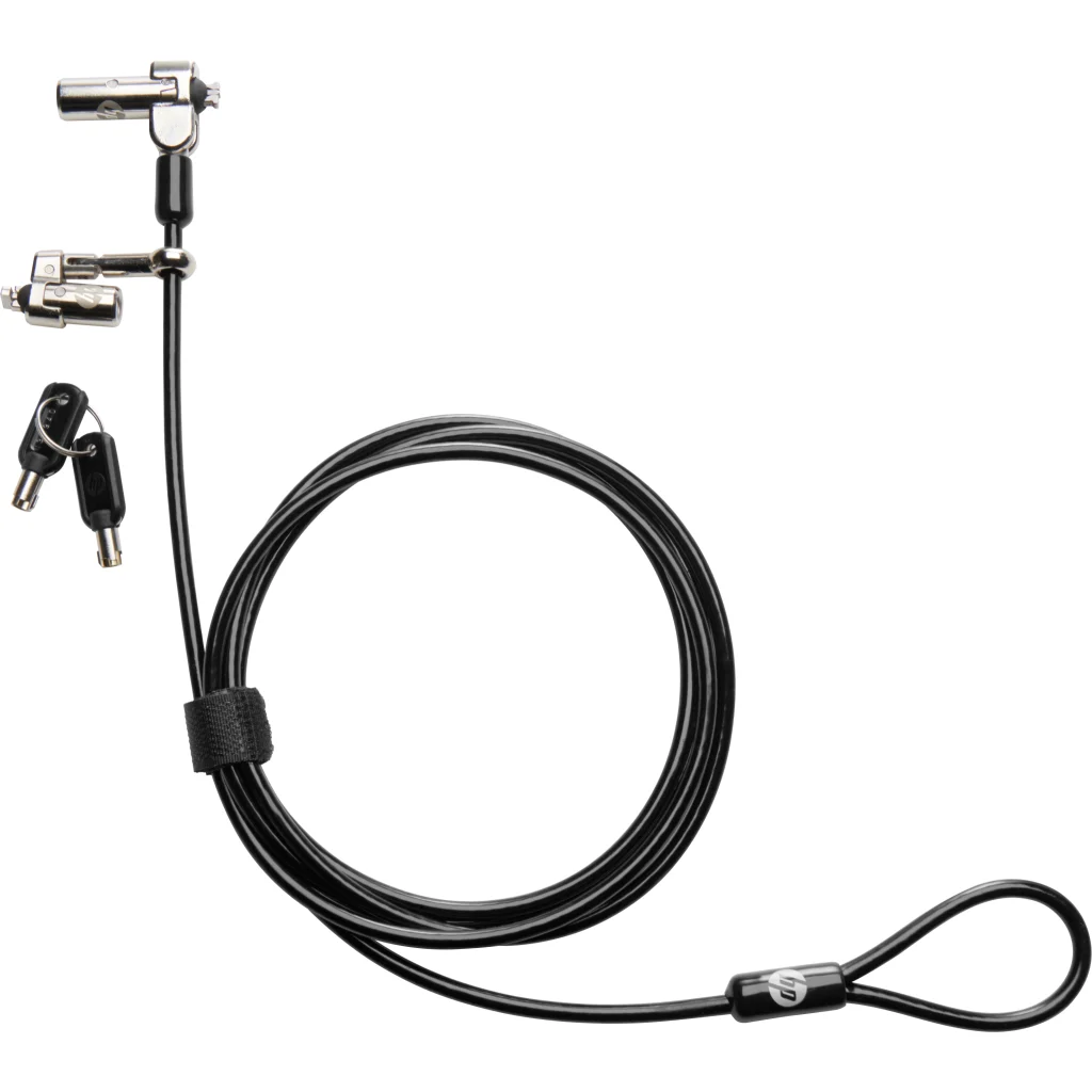 Imagen 2 de Cable de Seguridad HP Nano Lock p/HP Elite x2 1012 G2; HP Pro x2 612 G2 c/LLaves (Nuevo, Caja Abierta)