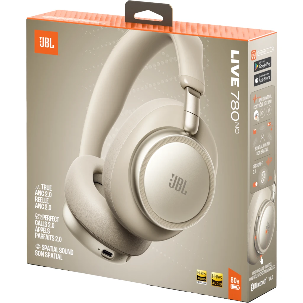 Imagen 8 de JBL LIVE - 780 NC - Headphones - Headband - Champagne