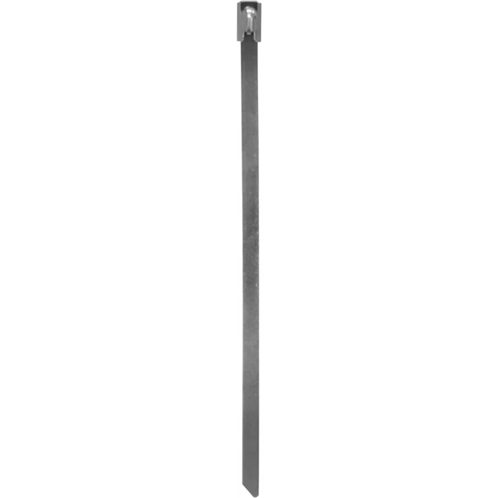 Imagen 2 de Amarra 130x4,5mm Acero Inoxidable 0,3mm 100-unidades Metalica