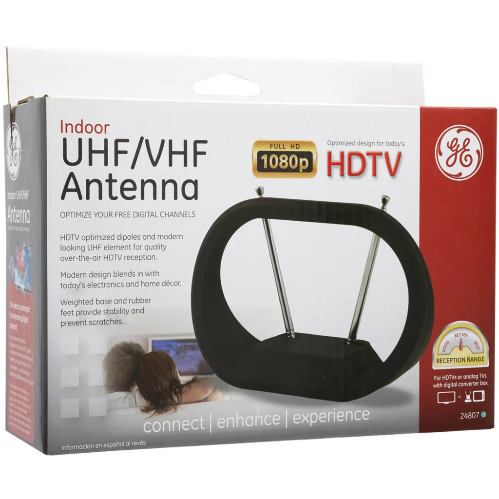 Imagen 3 de ANTENA TV INTERIOR GE VHF/UHF