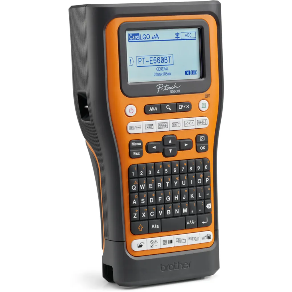 Imagen 6 de Rotuladora Industrial Brother PT-E560BTVP, 18/24mm 30mm/s Bluetooth USB-C