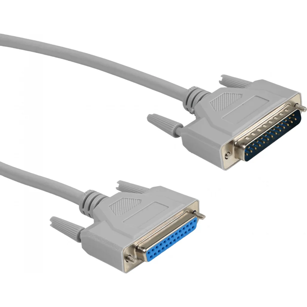 Imagen 2 de 10mt Cable DB25-Macho DB25-Hembra 1000cm