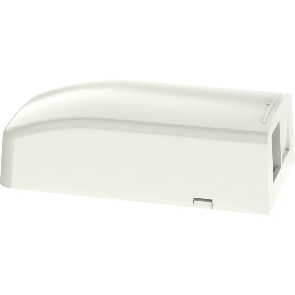 Imagen 4 de Panduit NetKey Surface Mount Boxes - Surface mount box - off white - 2 ports