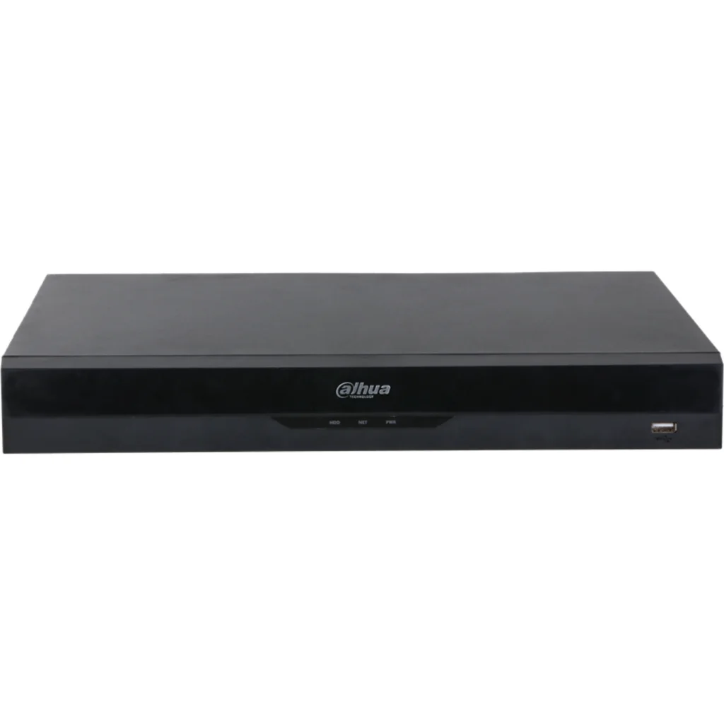 Imagen 1 de Grabador NVR Dahua 16 canales soporta 2 HDD hasta 16TB IA Perimetral prot