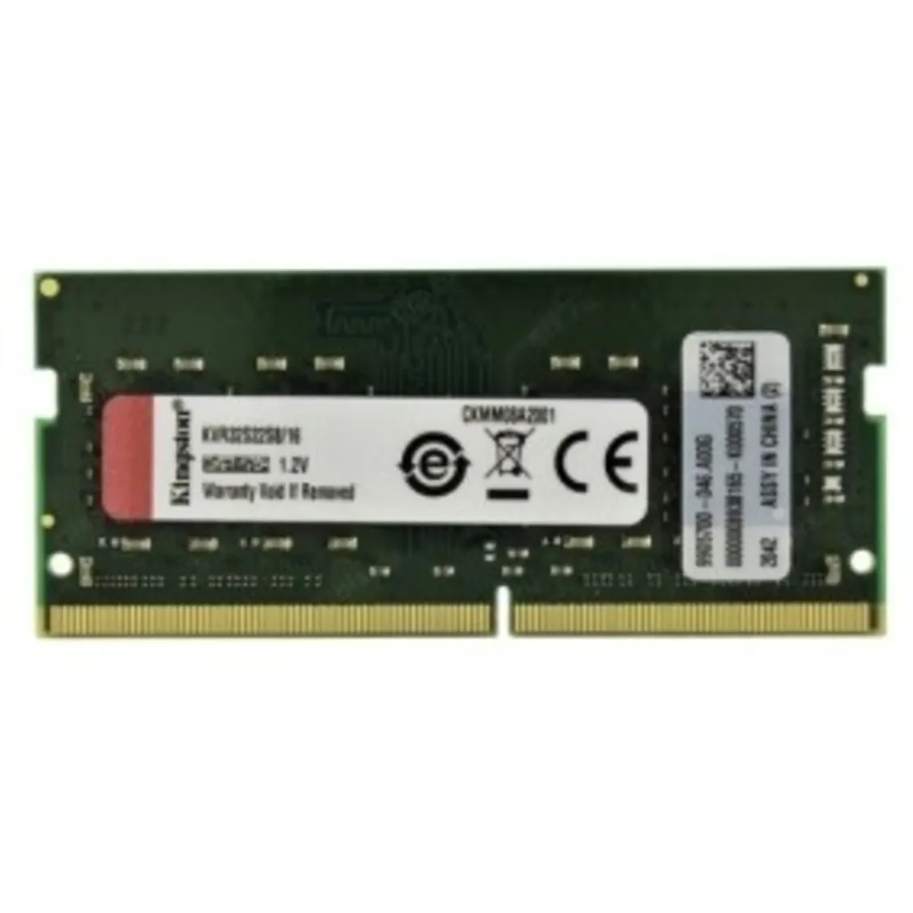 Imagen 1 de Memoria RAM 16GB DDR4 3200MHz SO-DIMM CL22 Non-ECC 1.2V 260p - Kingston
