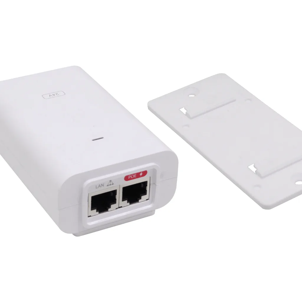 Imagen 1 de Inyector Ubiquiti PoE-24-24W-G 24V/1A 24W 1xGigE