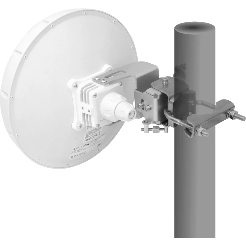 Imagen 6 de MIKROTIK 2-unid Puente-1500m 261mm 60GHz 802.11ad 1-1000 OS-L3 inc24V