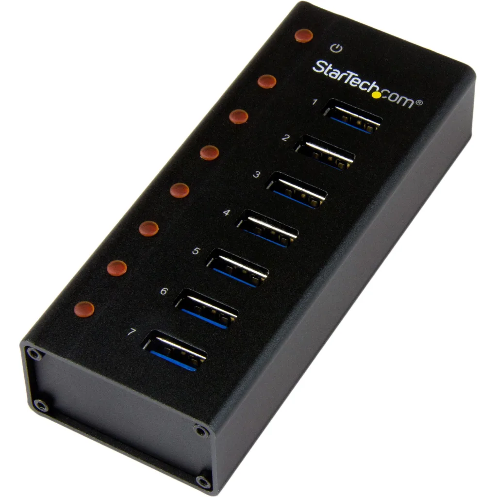 HUB StarTech, 7 Port USB 3.0 Hub - Desktop /Wall-Mount