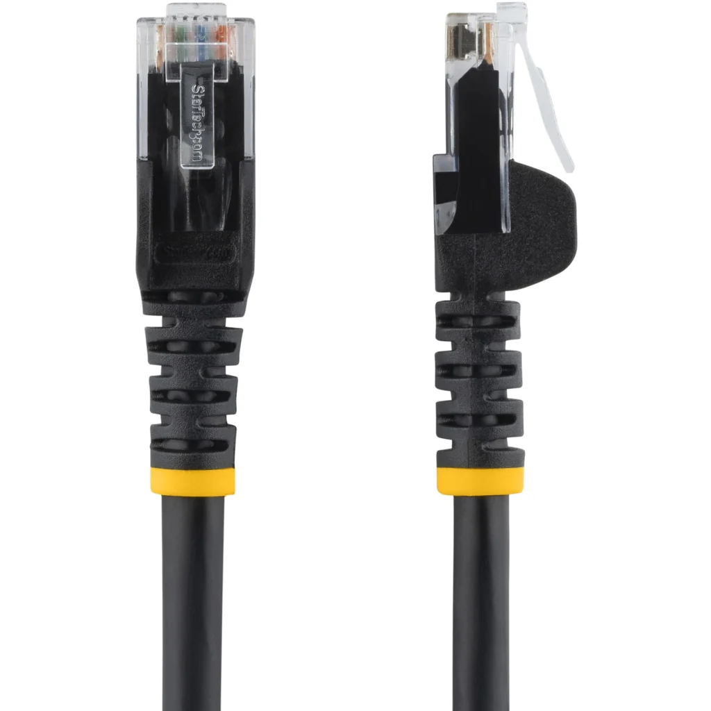 Imagen 1 de 10m Black Snagless Cat5e Patch Cable