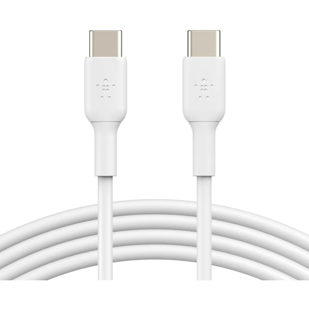 Imagen 4 de Cable USB-C Belkin Conector USB-C Macho a USB-C Macho Longitud 1 metros Blanco