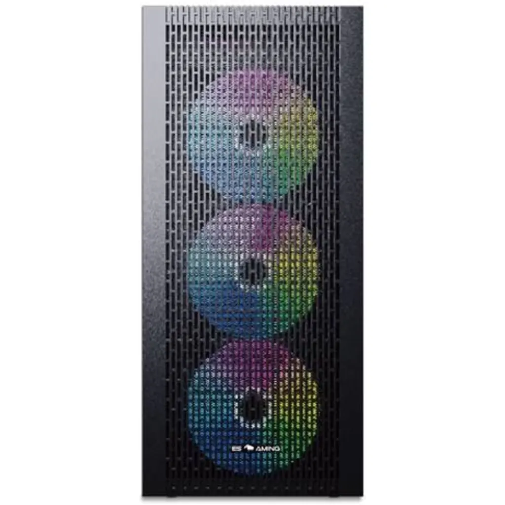 Imagen 4 de Gabinete Gamer EsGaming F22-BK Incluye 4 Ventiladores 120mm ARGB sin Fte ATX