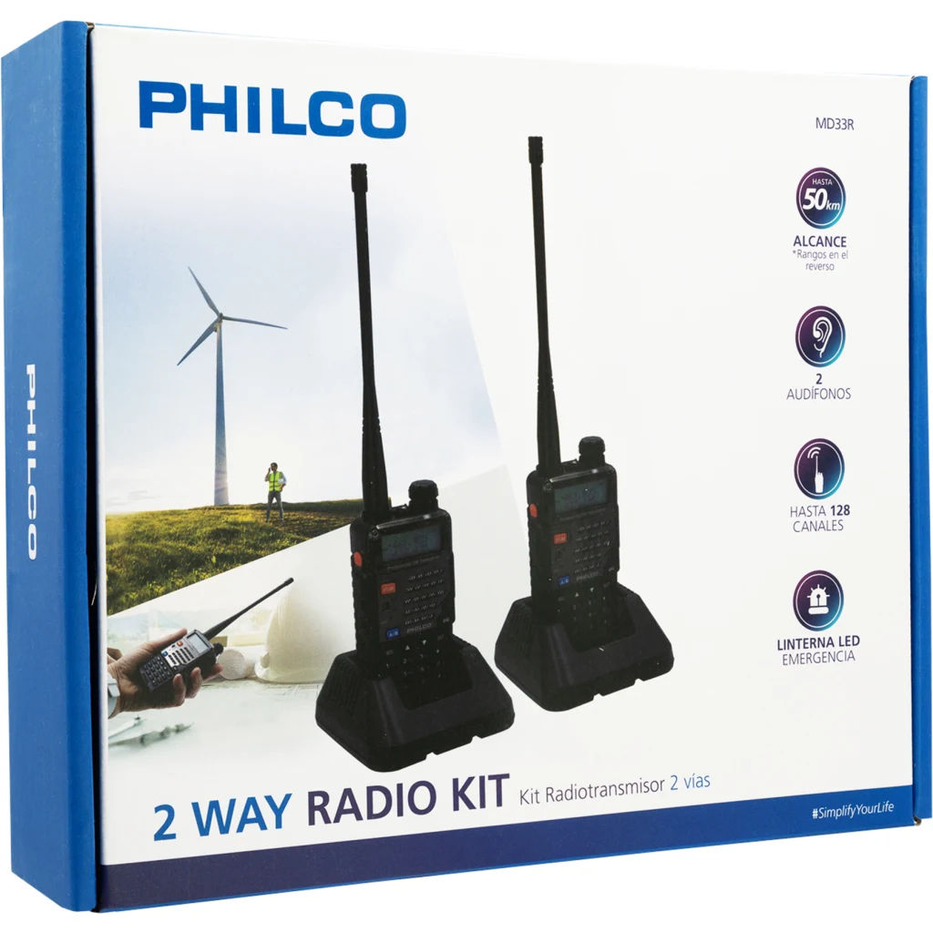 Imagen 2 de KIT Radio Portátil Philco MD33R, Profesional, Manos libre