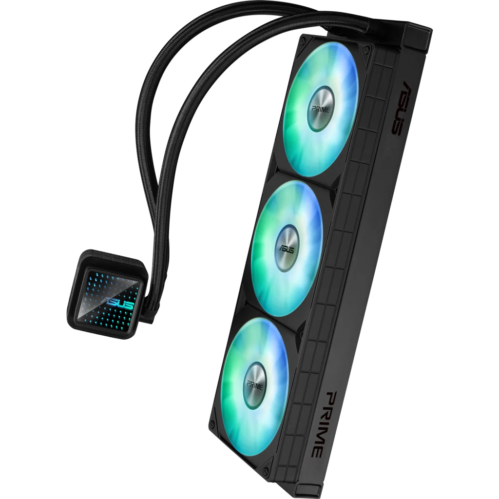 Imagen 3 de Refrigeración Líduida Asus Prime LC 360 ARGB 360mm PWM para Intel/AMD Negro