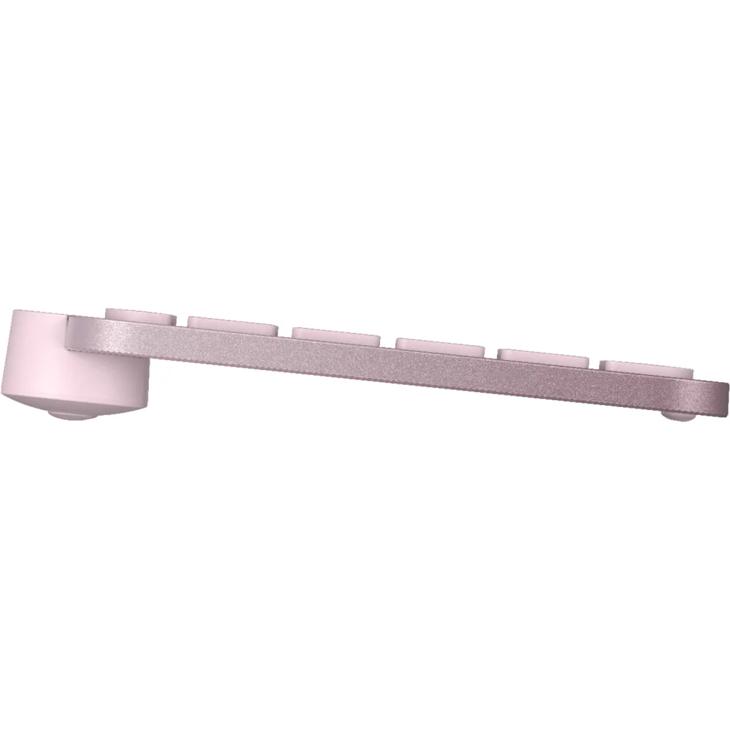 Imagen 3 de Teclado Español iluminado Bluetooth Logitech MX Keys Mini Rosado