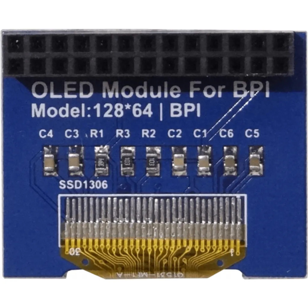 Imagen 1 de BANANAPI Display OLED Modulo 36x30mm 26-pin